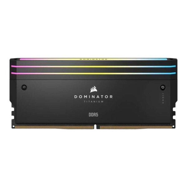 CORSAIR RAM Dominator Titanium RGB - 48 GB (2 x 24 GB Kit) - DDR5 7000 DIMM CL36
(CMP48GX5M2B7000C36)