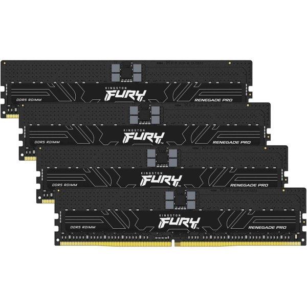 Kingston Technology FURY Renegade Pro memóriamodul 128 GB 4 x 32 GB DDR5 ECC
(KF556R36RBK4-128)