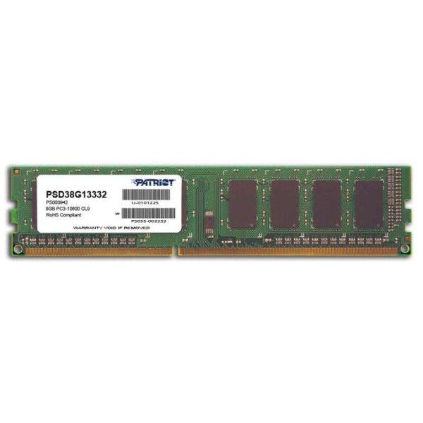 Patriot 8GB DDR3 1333MHz Signature CL9 (PSD38G13332)