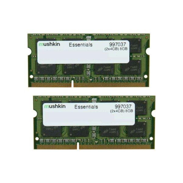 Mushkin 8GB /1600 Essentials DDR3 Notebook RAM KIT (2x4GB) (997037)