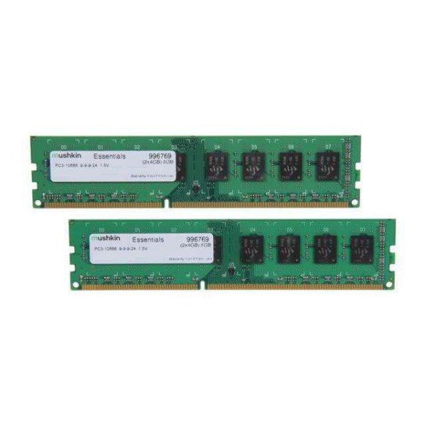 Mushkin 8GB /1333 Essentials DDR3 RAM KIT (2x4GB) (996769)