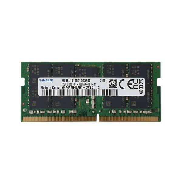 Samsung 32GB / 3200 DDR4 ECC Notebook RAM (M474A4G43AB1-CWE)