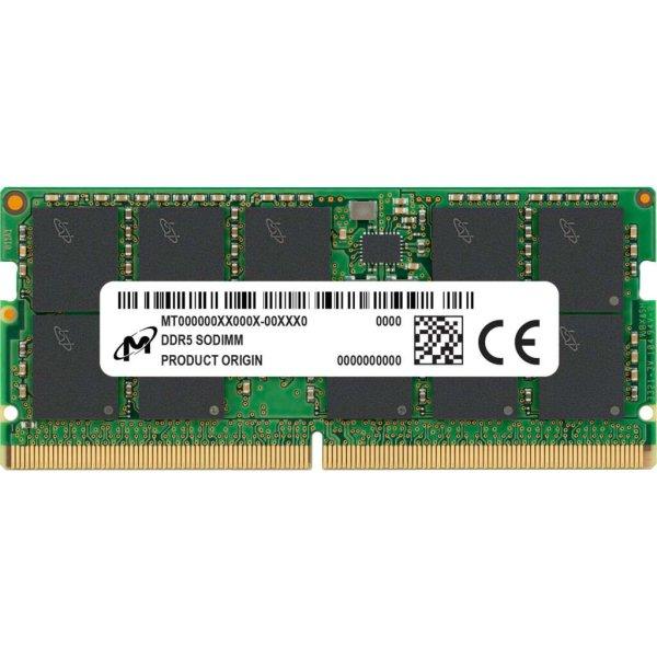 Micron 32GB / 4800 DDR5 Notebook RAM (MTC20C2085S1TC48BR)