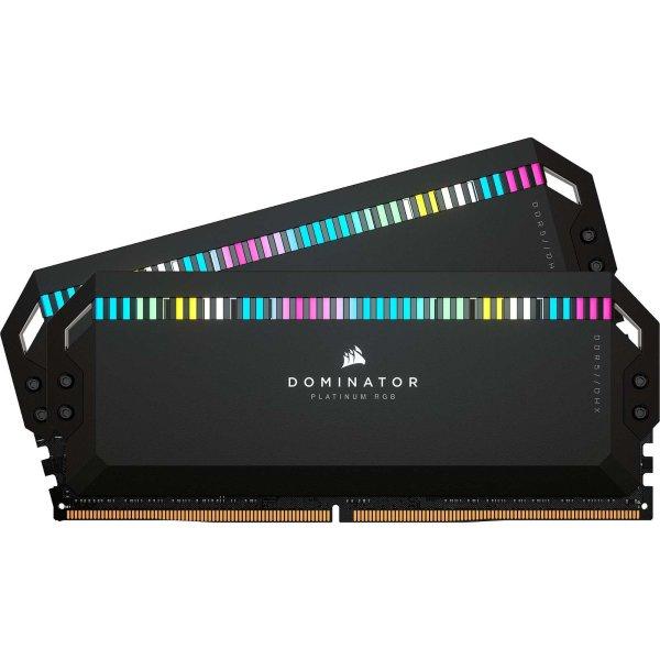 Corsair 32GB / 6000 Dominator Platinum RGB DDR5 RAM KIT (2x16GB)
(CMT32GX5M2B6000C30)