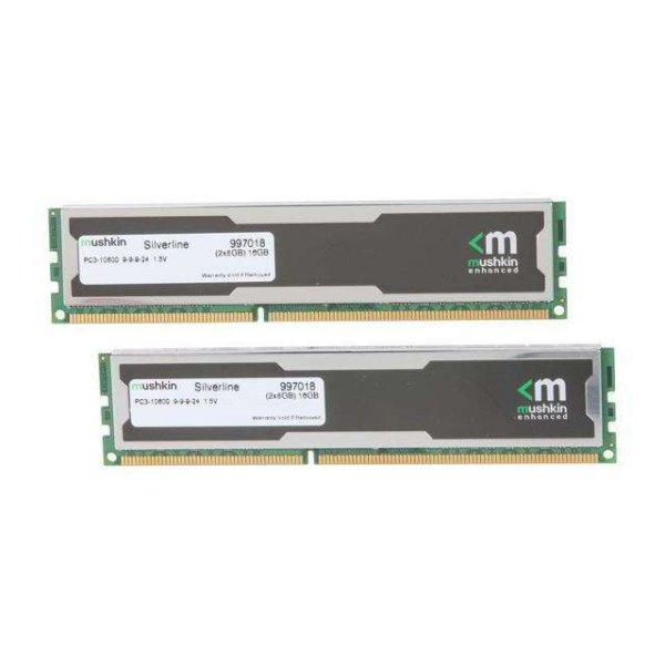Mushkin 16GB /1333 Silverline DDR3 RAM KIT (2x8GB) (997018)
