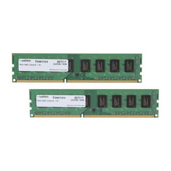 Mushkin 16GB /1333 Essentials DDR3 RAM KIT (2x8GB) (997017)