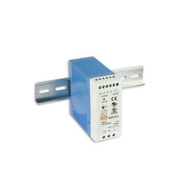 Mean Well Mini DIN sínre szerelhető kapcsolóüzemű tápegység 12VDC 0-5 A
60W (MDR-60-12) (MDR-60-12)