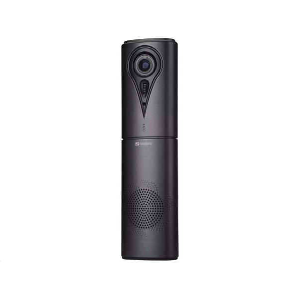 Sandberg All-in-1 ConfCam 1080P Remote USB webkamera fekete (134-23)
(sandberg13423)
