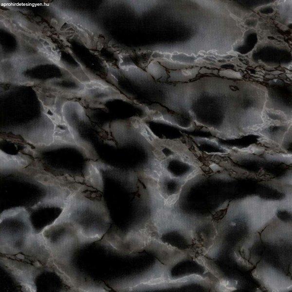Carrarai fekete márvány öntapadós tapéta 67,5cmx15m