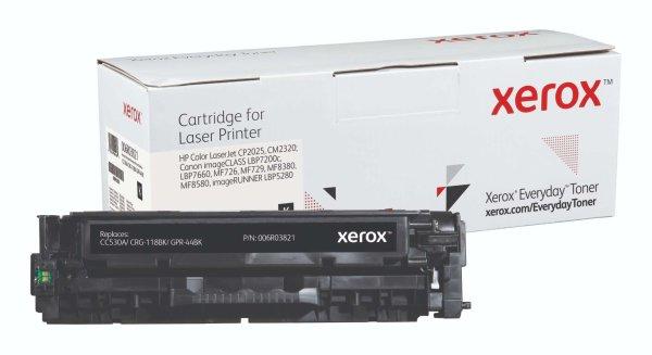 Xerox (HP CC530A/ CRG-118BK/ GPR-44BK) Toner Fekete