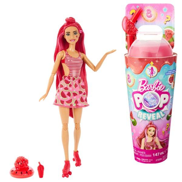 Mattel Barbie Slime Reveal: Rózsaszín hajú baba gyümölcsös szoknyában