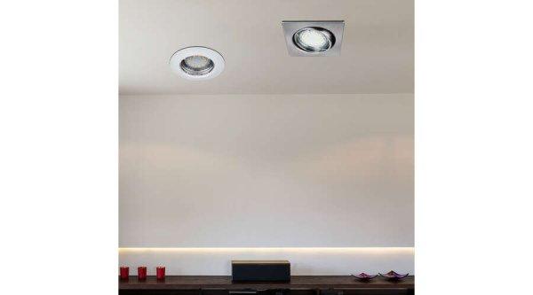 Rábalux Lite LED 3xGU10 3W fix fehér beépíthető spotlámpa (3db/szett) 1046