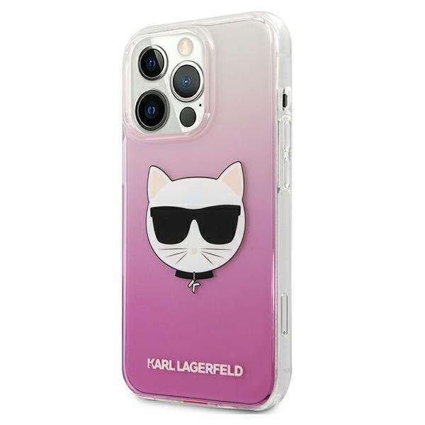 Apple iPhone 13 Pro Karl Lagerfeld Choupette Head tok - KLHCP13LCTRP,
Rózsaszín