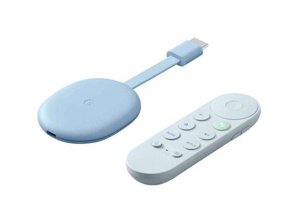 Google Chromecast lejátszó + Google TV - Kék