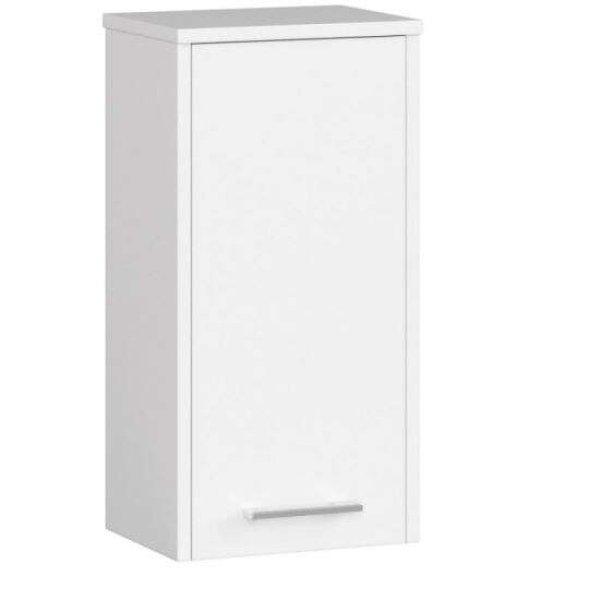Artool Fürdőszoba szekrény, függeszthető, laminált lap, 2 polc, 1 ajtós,
fehér, 30 x 22,5 x 60 cm