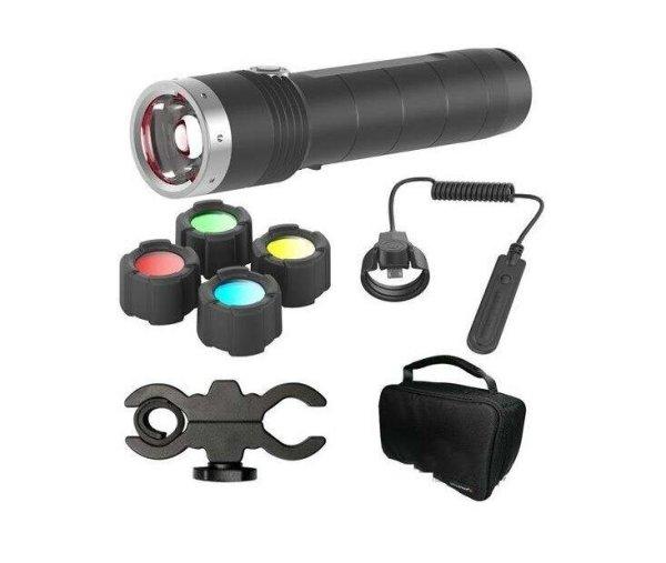 LED Lenser LED MT10 tölthető fegyverlámpa szett (MT10-SZETT)