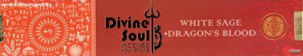 Divine Soul: White Sage + Dragon's Blood füstölő 15 g