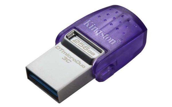 KINGSTON Pendrive, 256GB, USB 3.2, USB/USB-C, KINGSTON 