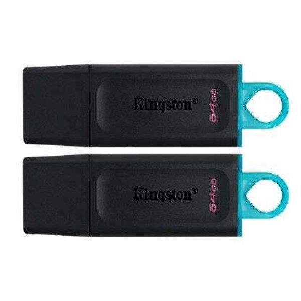 Pen Drive 64GB Kingston DataTraveler Exodia USB 3.2 fekete-zöld 2db/cs
(DTX/64GB-2P) (DTX/64GB-2P)