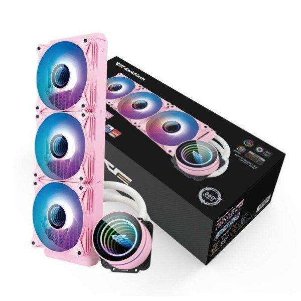 DarkFlash Twister DXV2.6 360 Pink univerzális vízhűtés rózsaszín
(4710343795384)
