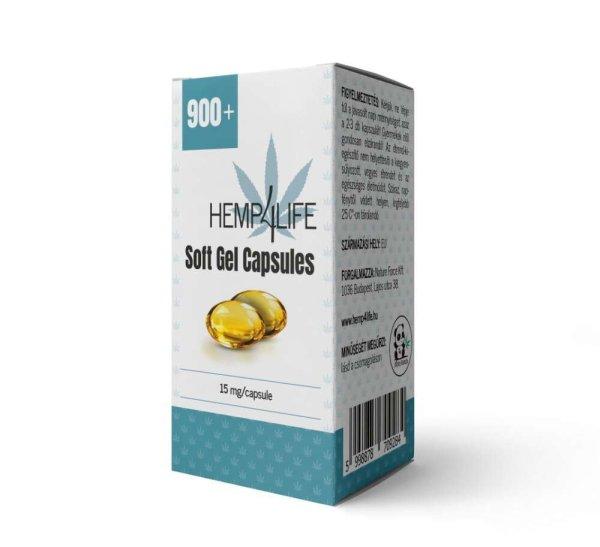 Hemp4Life Kannabisz Olaj kapszula 900 mg 60 db