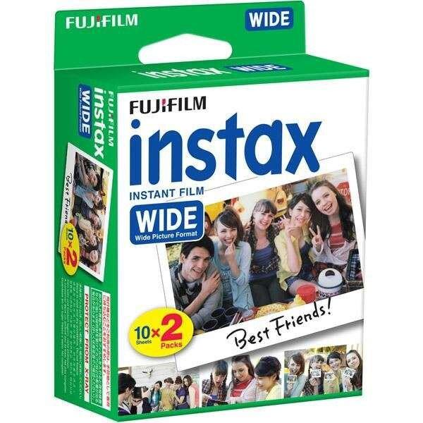Fujifilm Instax Wide Colorfilm instant fotópapír (20 db / csomag)