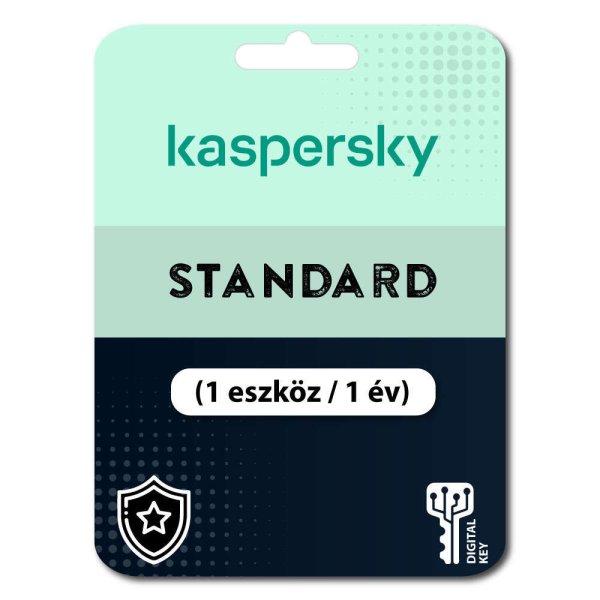 Kaspersky Standard (EU) (1 eszköz / 1 év) (Elektronikus licenc) 