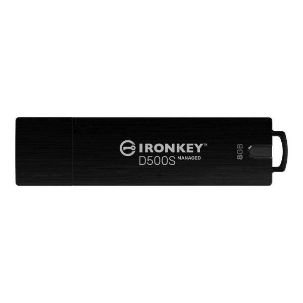 Kingston IronKey D500SM - USB flash drive - 8 GB - TAA Compliant (IKD500SM/8GB)