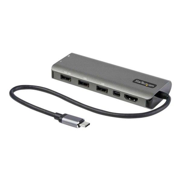 StarTech.com DKT31CMDPHPD dokkoló állomás és port replikátor Vezetékes USB
3.2 Gen 1 (3.1 Gen 1) Type-C Fekete, Ezüst (DKT31CMDPHPD)