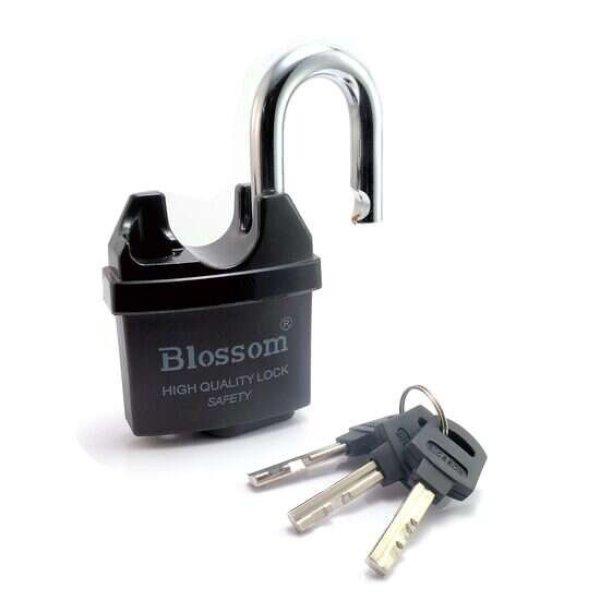 Blossom Professzionális Zár, 60 mm + 3 kulcs ujjlenyomatokkal