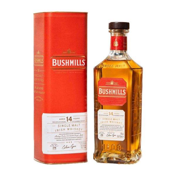 Bushmills Malt 14 éves Malaga Cask Finish whiskey (0,7L / 40%)