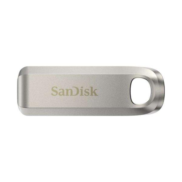 Sandisk 128GB Ultra Luxe USB Type-C 3.2 Pendrive - Ezüst (SDCZ75-128G-G46)