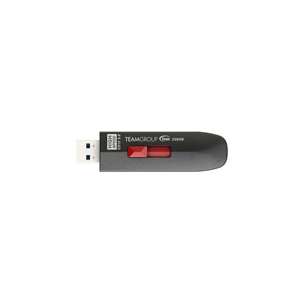 TeamGroup 256GB C212 USB 3.2 Gen 2 Type A Pendrive - Fekete (TC2123256GB01)
