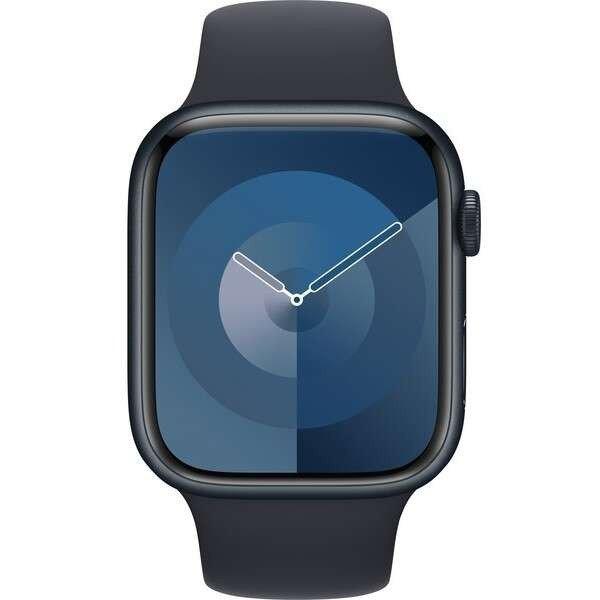 Apple Watch S9 Aluminium 45mm Mitternacht (Sportarmband mitterancht) S/M NEW
(MR993QF/A)