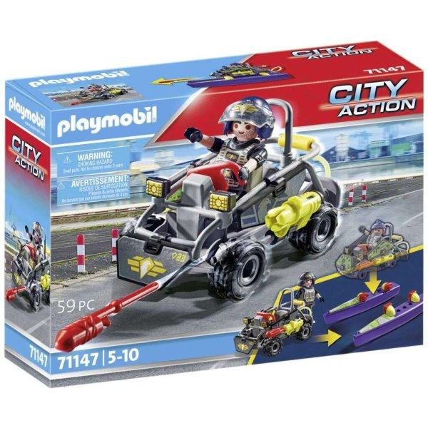 Playmobil® City Action SWAT terep quad (71147) (p71147)