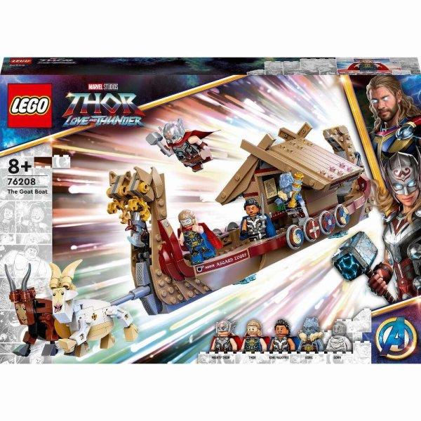 LEGO Marvel Thor Szerelem és mennydörgés - Goat hajó (76208)
