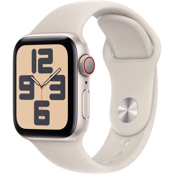 Apple Watch SE Aluminium Cellular 40mm Polarstern (Sportarmband polarstern) S/M
NEW (MRFX3QF/A)