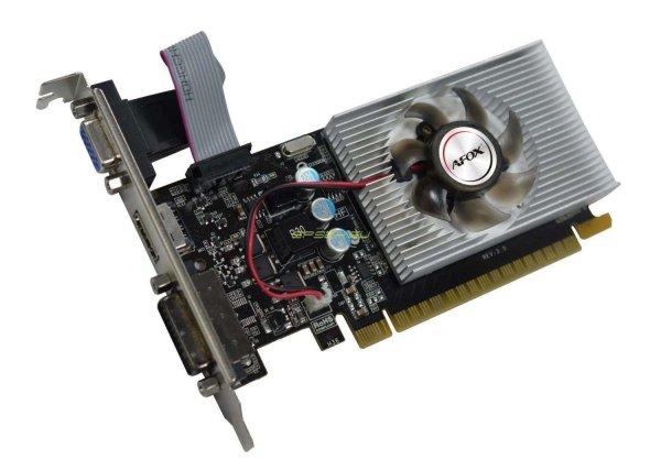 AFOX GeForce GT 220 1GB GDDR3 Low Profile Videókártya
