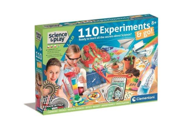 Science & Play: 110 kísérlet tudományos játékszett - Clementoni