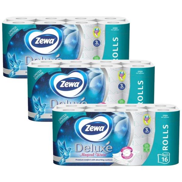 Zewa Deluxe Limited Edition 3 rétegű Toalettpapír 3x16 tekercs