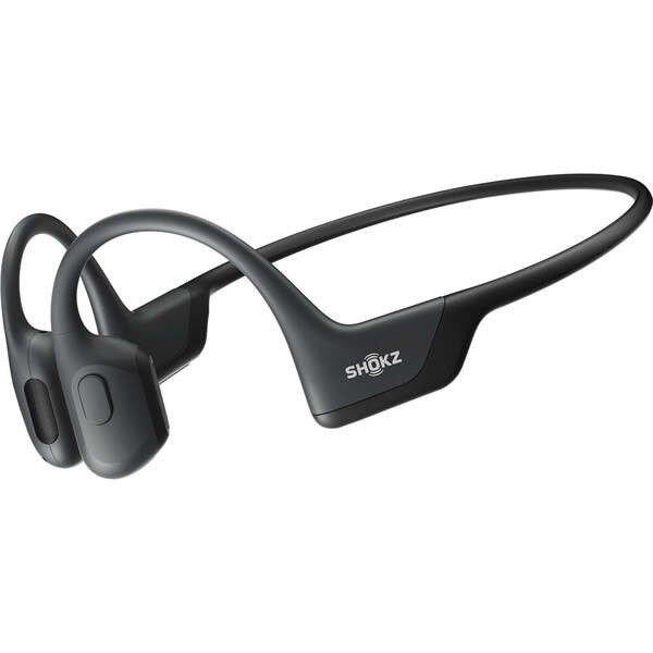 Shokz OpenRun Pro Premium csontvezetéses Bluetooth fekete Open-Ear sport
fejhallgató