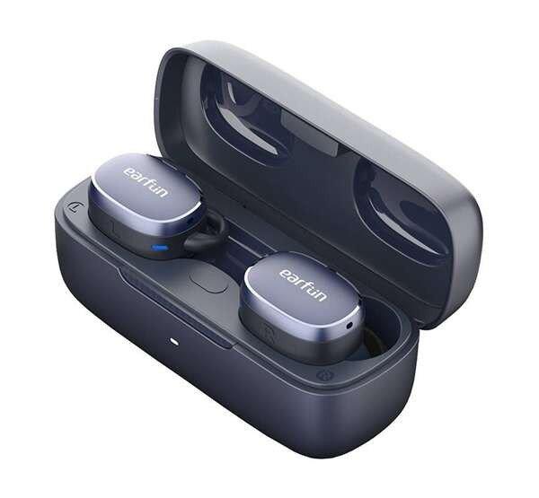 EARFUN FREE PRO 3 bluetooth fülhallgató SZTEREO (v5.3, TWS, mikrofon, aktív
zajszűrő + töltőtok) SÖTÉTKÉK