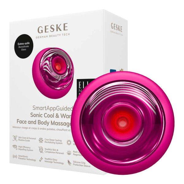 Geske Sonic Cool & Warm Face & Body Massager 9in1 (magenta)
