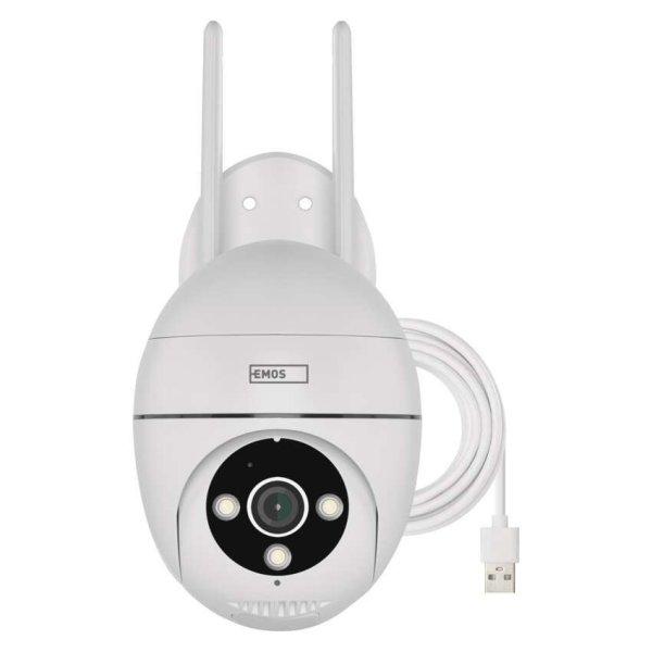 GoSmart Wifis kültéri forgatható kamera IP-800 WASP, fehér