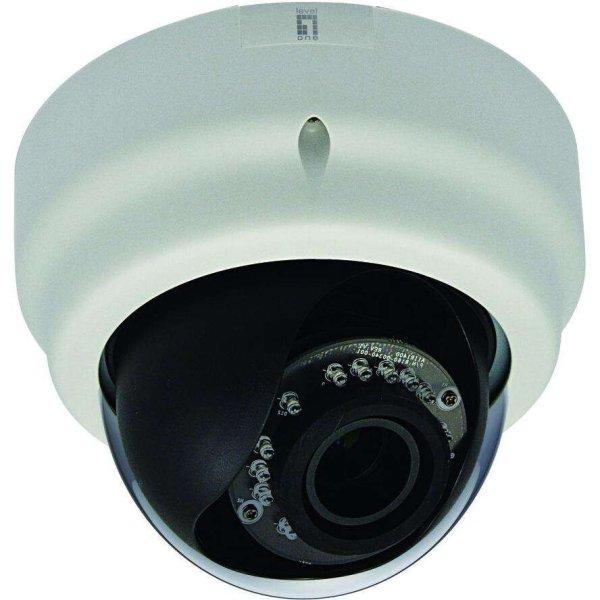 LevelOne FCS-3056 biztonsági kamera Dóm IP biztonsági kamera 2048 x 1536
pixelek Plafon/fal (FCS-3056)