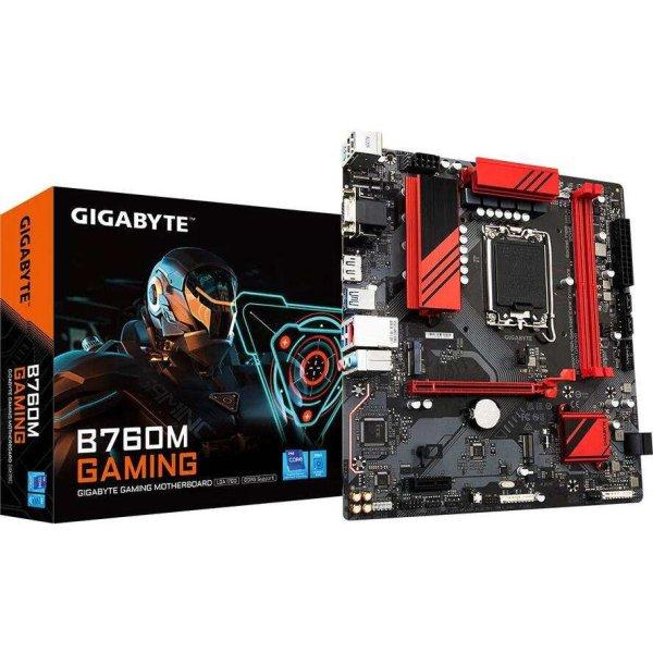 Gigabyte B760M GAMING alaplap Intel B760 Express LGA 1700 Micro ATX (B760M
GAMING)