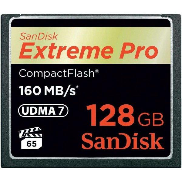 128GB Compact Flash Sandisk Extreme Pro (SDCFXPS-128G-X46 / 123845)
(SDCFXPS-128G-X46)