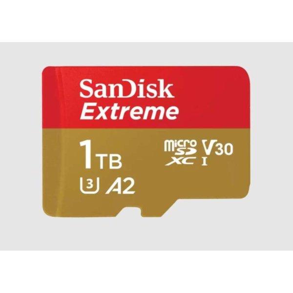 1TB SanDisk Extreme microSDXC 190MB/s +Adapter (SDSQXAV-1T00-GN6MA)