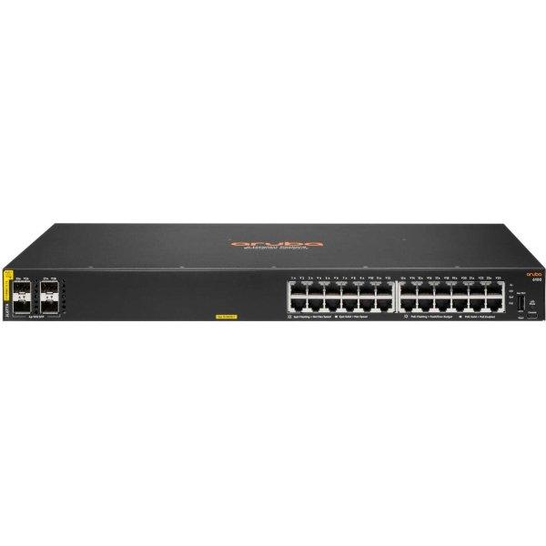 HP Enterprise Aruba 6100 24G POE+ (370W) 4SFP+ Switch RM M (JL677A)