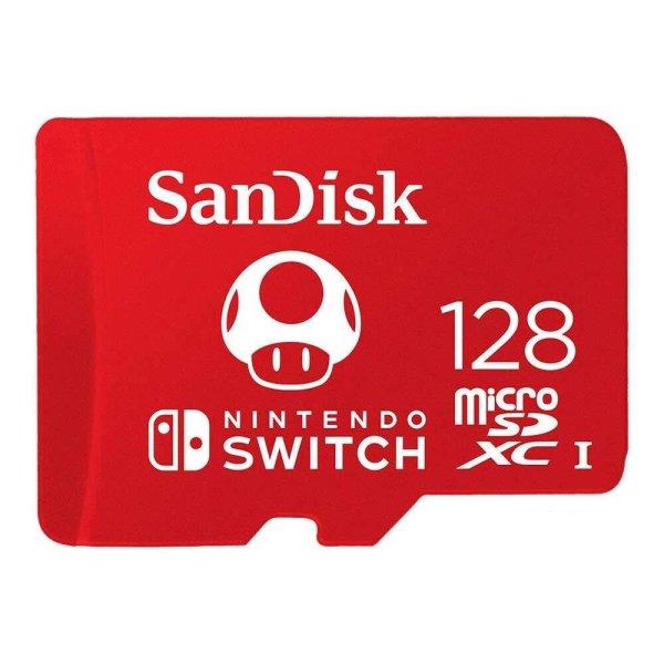 128GB microSDXC Sandisk Nintendo Switch UHS-I CL10 U3 A1 V30  (183552 /
SDSQXAO-128G-GNCZN) (183552 / SDSQXAO-128G-GNCZN)